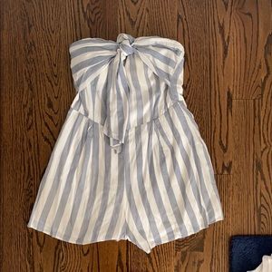 NWT striped romper